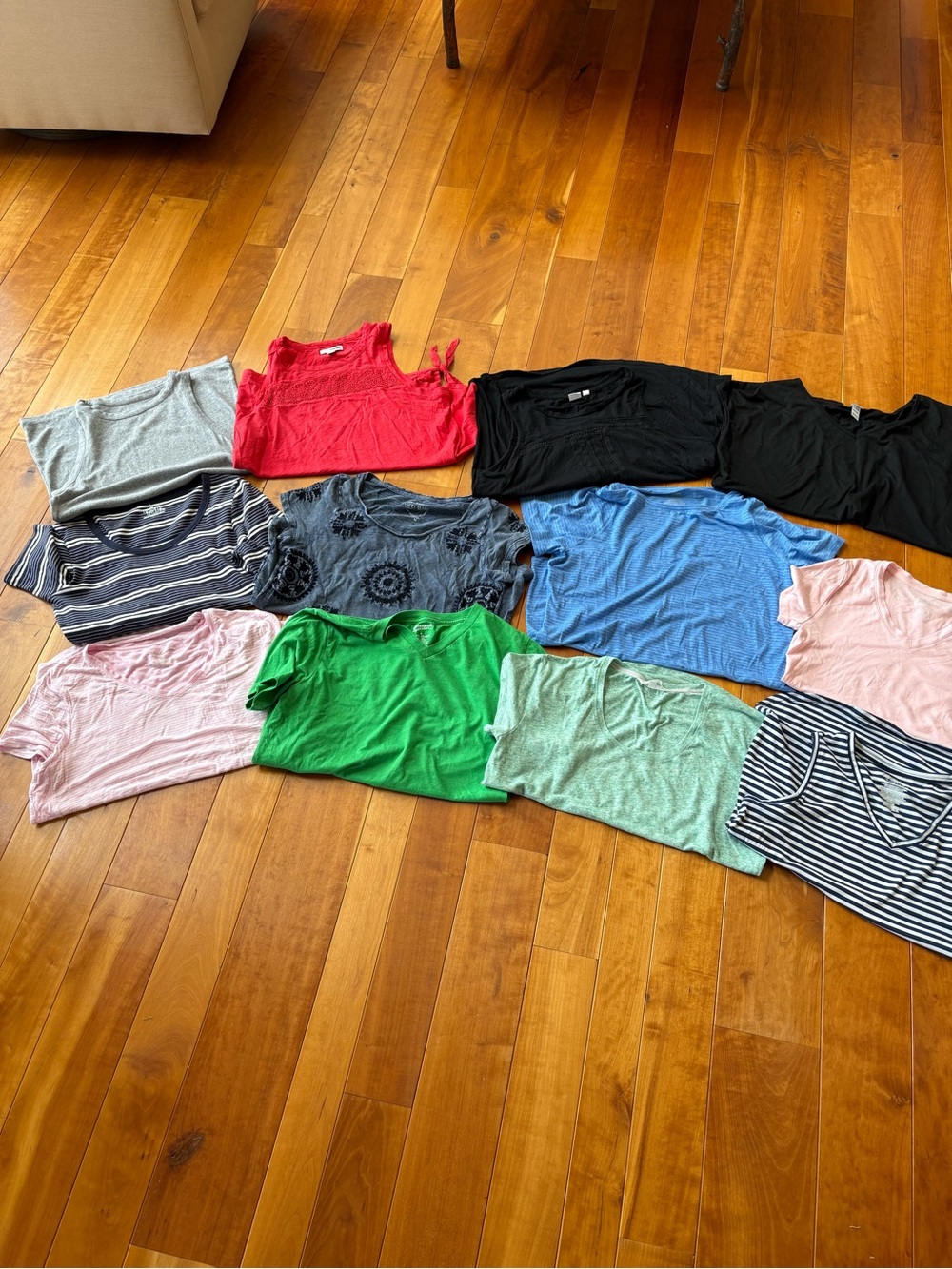 Assorted women’s short sleeve and sleeveless Tops & Tees - Multi Color Pack